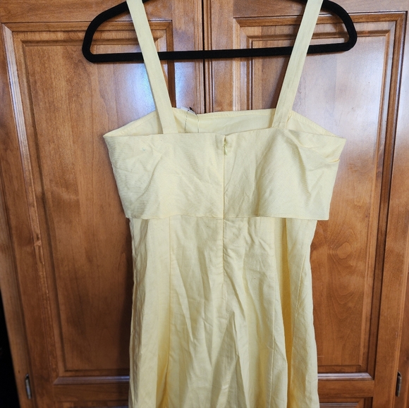 Banana Republic Sunny Yellow Mini Dress - Picture 6 of 7